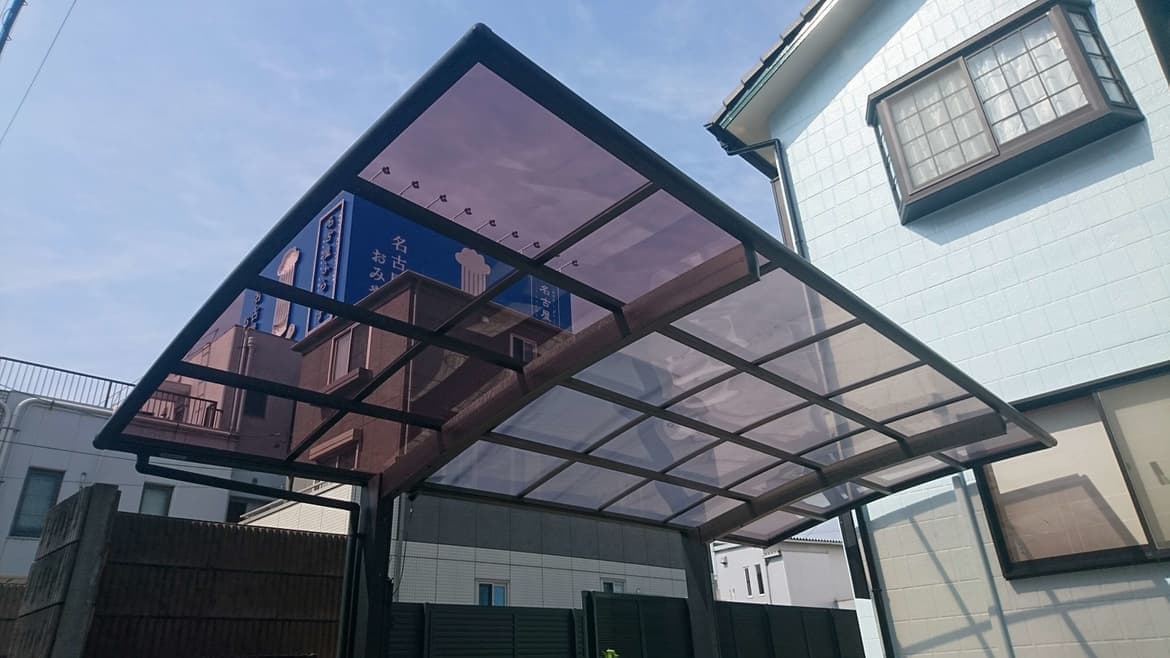 カーポートパネル交換 東郷町 | カーポート修理ならエクステリアの窓口東郷町