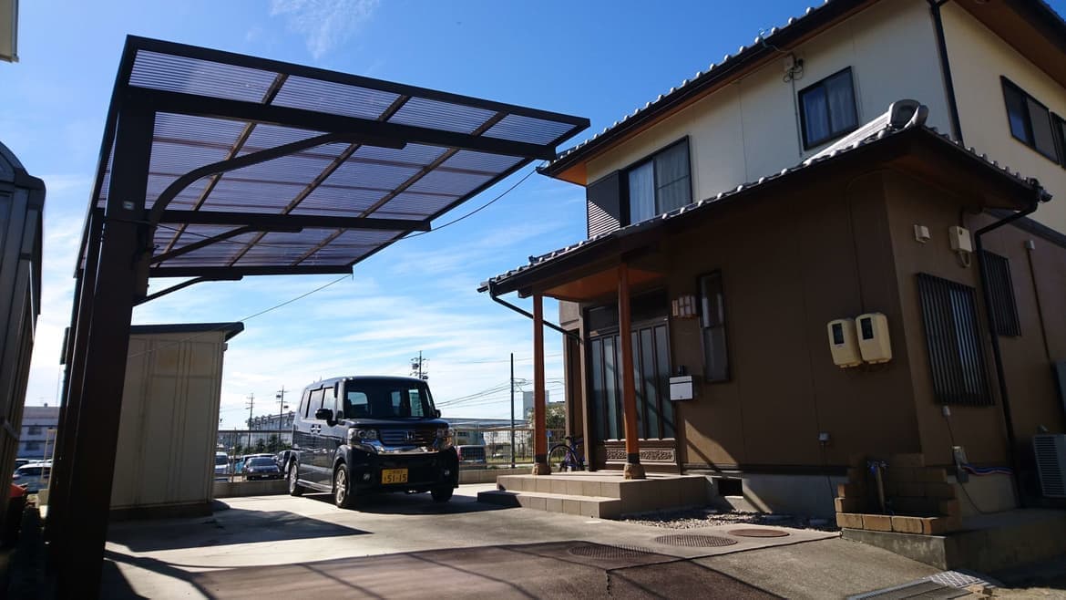 カーポート波板張替え 東郷町 | カーポート修理ならエクステリアの窓口東郷町