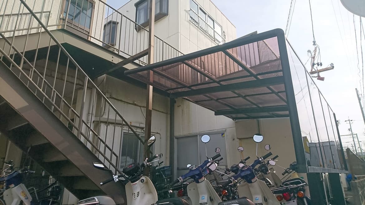 サイクルポート修理なら東郷町のエクステリアの窓口東郷町